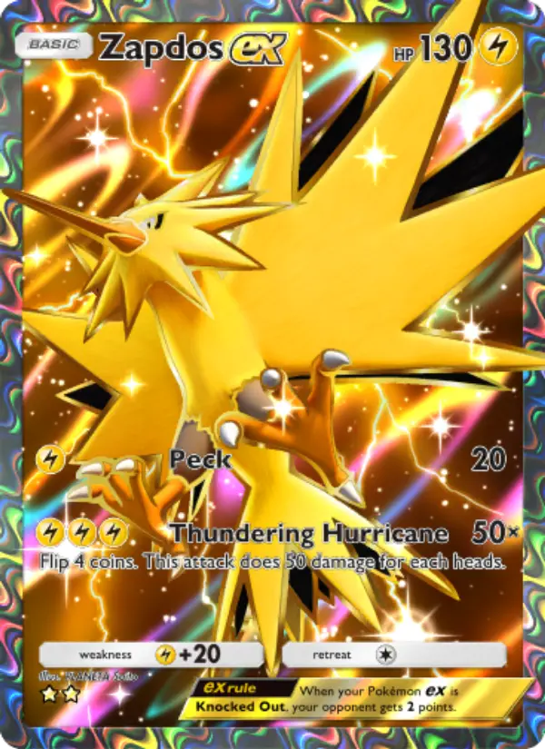 Zapdos ex – Pokémon TCG