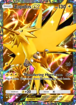 Zapdos ex – Carta Pokémon TCG