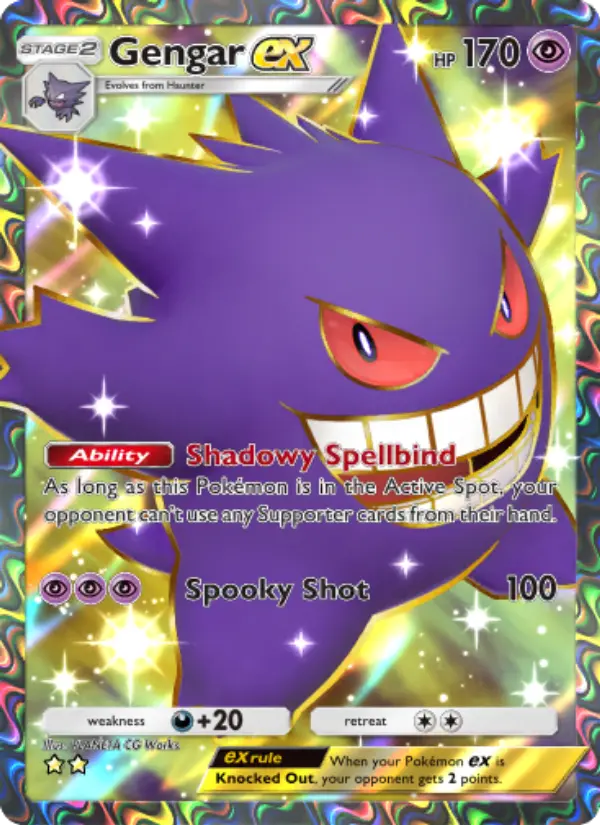 Gengar ex – Pokémon TCG