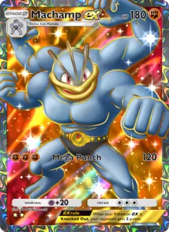 Machamp ex – Carta Pokémon TCG