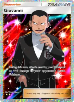 Giovanni – Carta Pokémon TCG