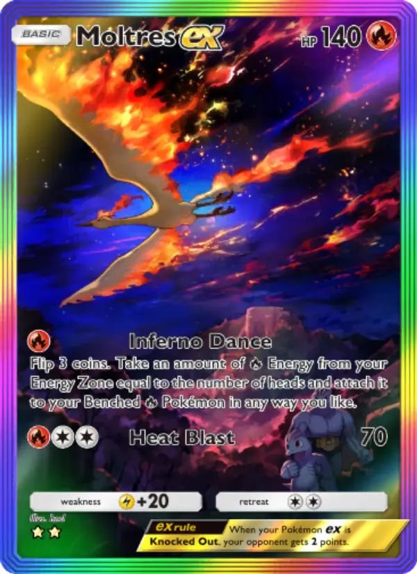 Moltres ex – Pokémon TCG