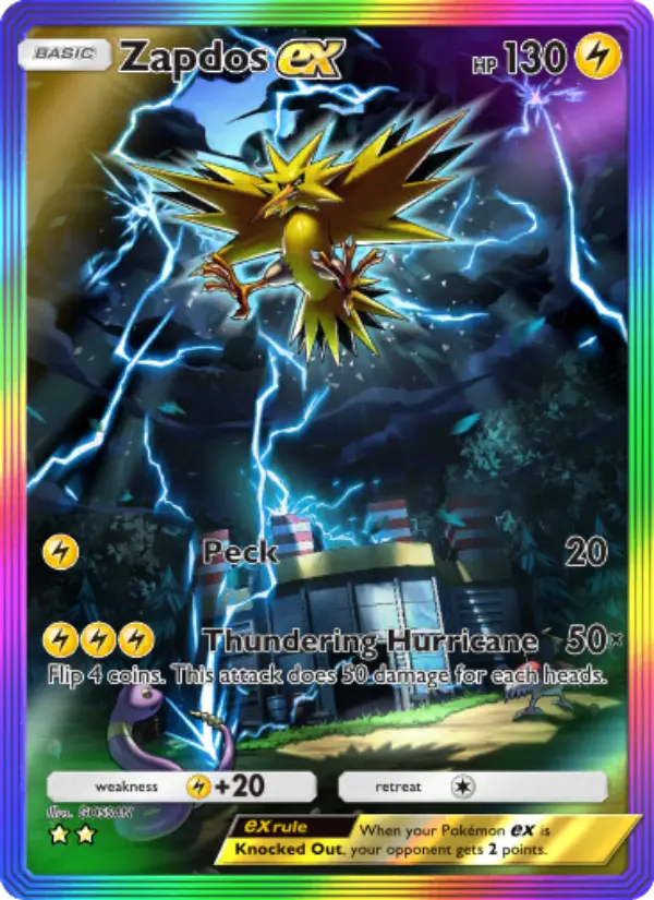 Zapdos ex – Pokémon TCG