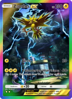 Zapdos ex – Carta Pokémon TCG