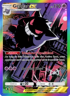 Gengar ex – Carta Pokémon TCG