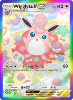 Wigglytuff ex – Carta Pokémon TCG