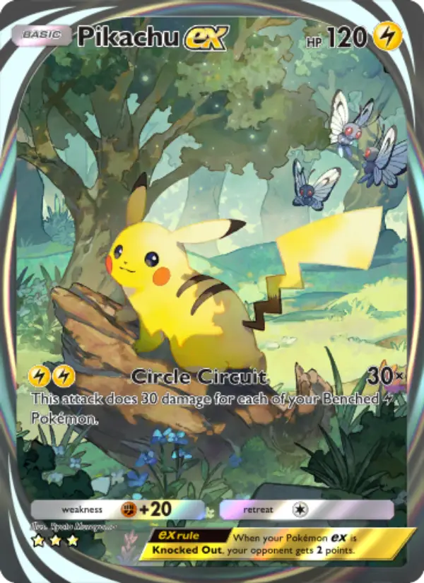 Pikachu ex – Pokémon TCG