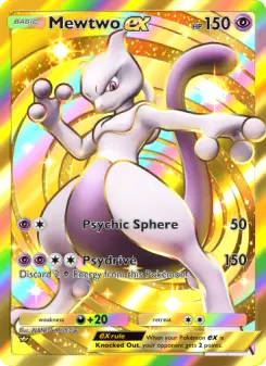 Mewtwo ex – Carta Pokémon TCG