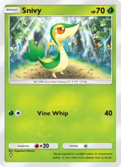 Snivy – Carta Pokémon TCG