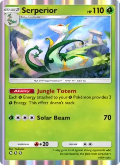 Serperior – Carta Pokémon TCG