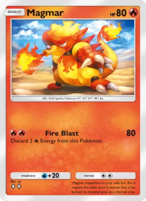 Magmar – Pokémon TCG