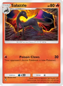 Salazzle – Carta Pokémon TCG