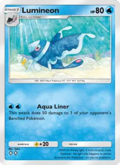 Lumineon – Carta Pokémon TCG