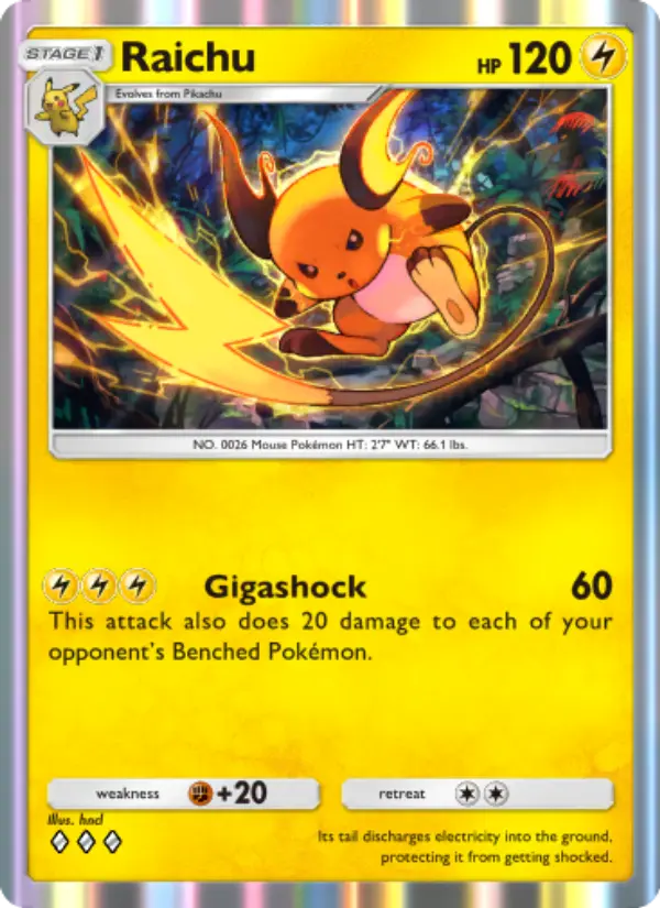 Raichu – Pokémon TCG