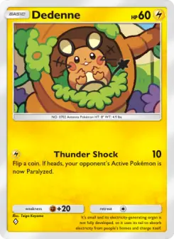 Dedenne – Carta Pokémon TCG
