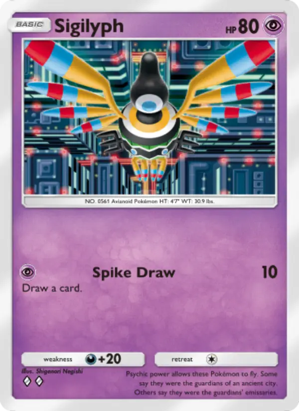 Sigilyph – Pokémon TCG