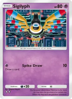 Sigilyph – Carta Pokémon TCG