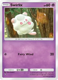 Swirlix – Carta Pokémon TCG