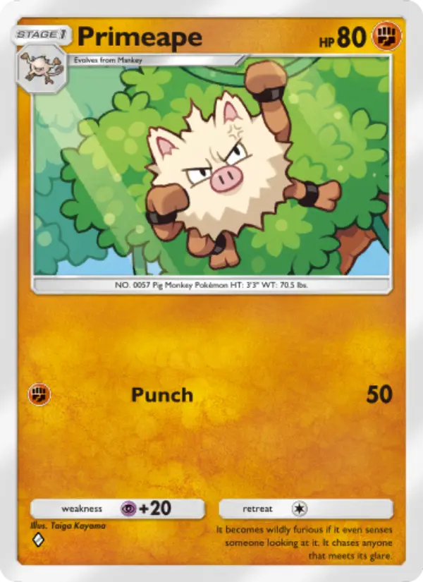 Primeape – Pokémon TCG