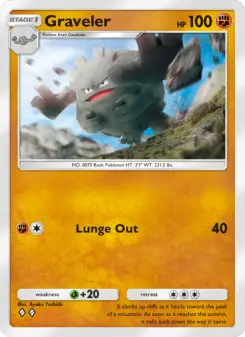 Graveler – Carta Pokémon TCG