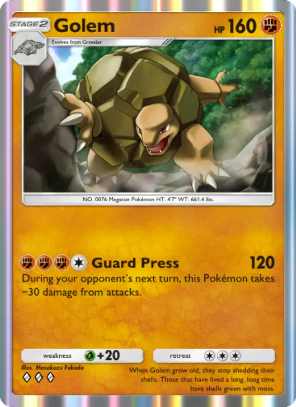 Golem – Pokémon TCG