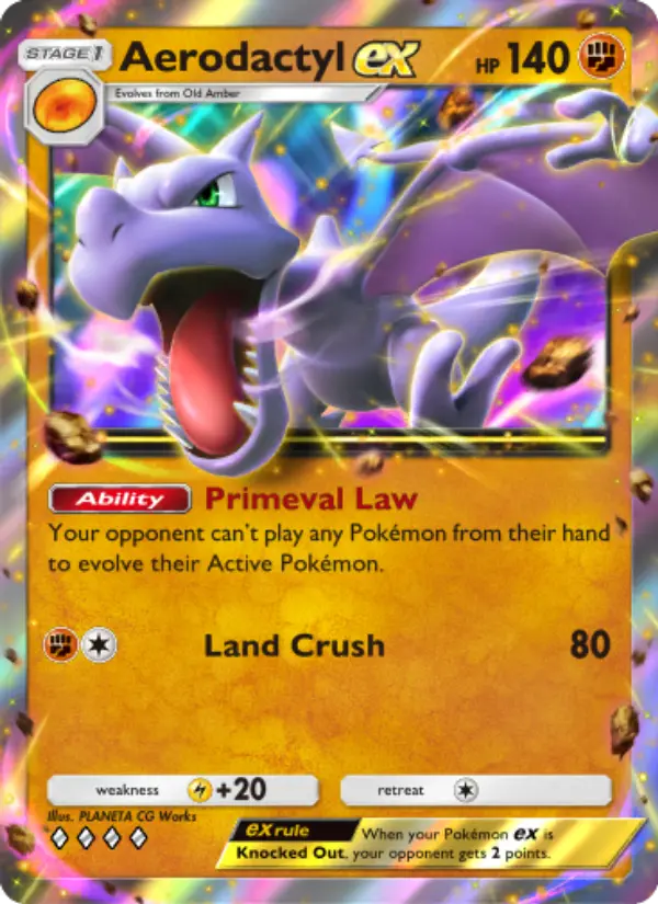 Aerodactyl ex – Pokémon TCG