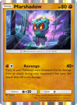 Marshadow – Carta Pokémon TCG