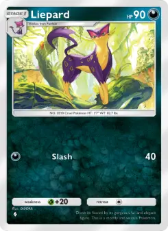 Liepard – Carta Pokémon TCG