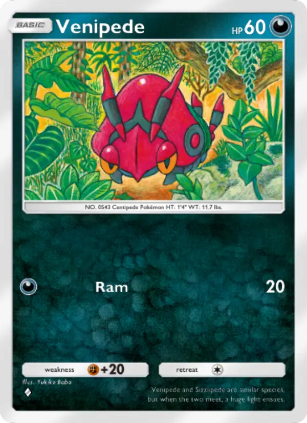 Venipede – Pokémon TCG