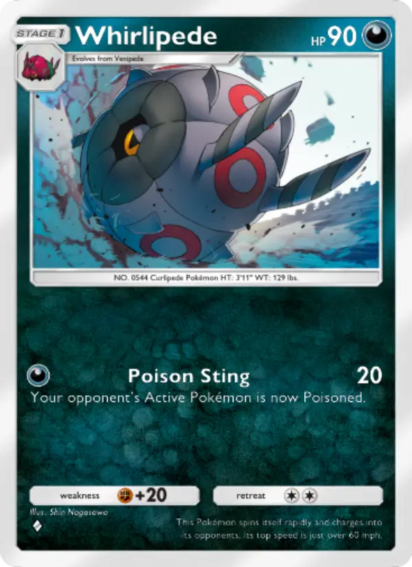 Whirlipede – Pokémon TCG