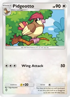 Pidgeotto – Carta Pokémon TCG