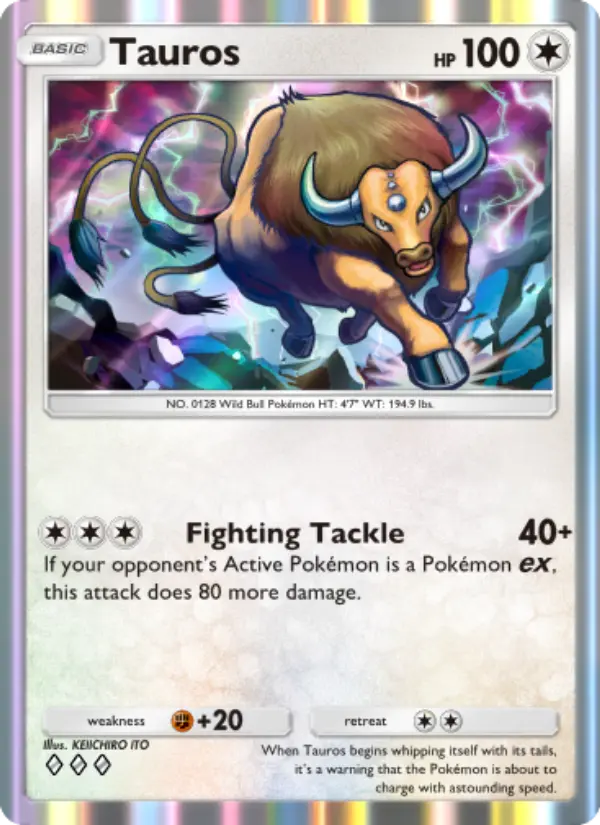 Tauros – Pokémon TCG