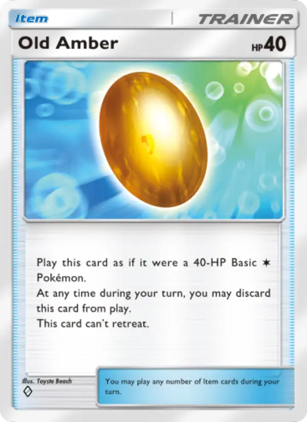 Old Amber – Pokémon TCG