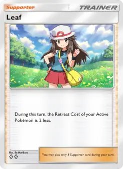 Leaf – Carta Pokémon TCG