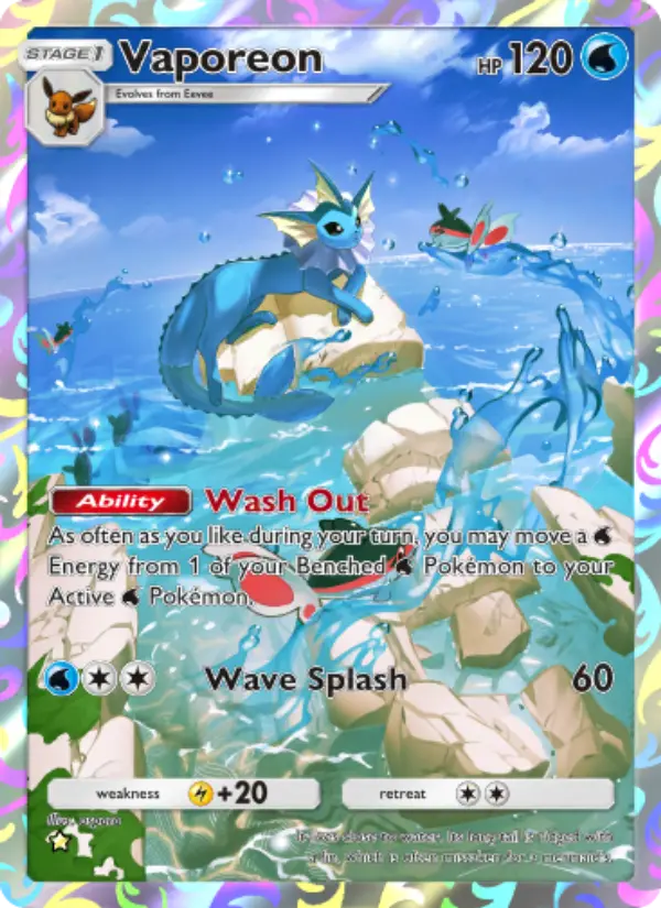 Vaporeon – Pokémon TCG