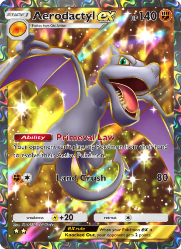 Aerodactyl ex – Pokémon TCG