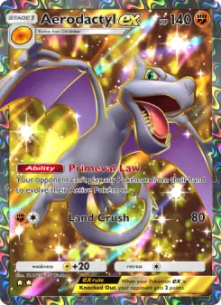 Aerodactyl ex – Carta Pokémon TCG