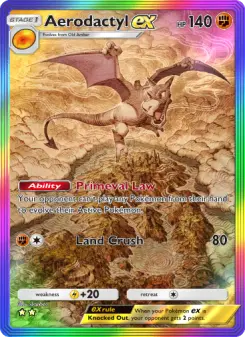 Aerodactyl ex – Carta Pokémon TCG