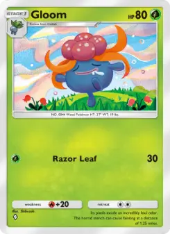 Gloom – Carta Pokémon TCG