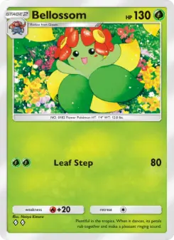 Bellossom – Carta Pokémon TCG
