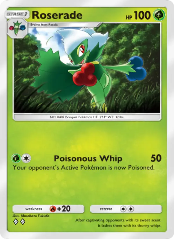 Roserade – Pokémon TCG