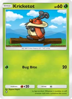 Kricketot – Carta Pokémon TCG