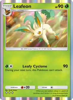 Leafeon – Carta Pokémon TCG