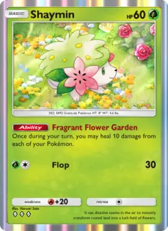 Shaymin – Carta Pokémon TCG