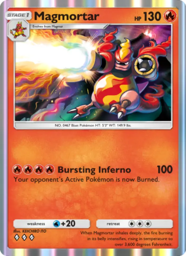 Magmortar – Pokémon TCG