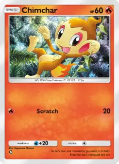 Chimchar – Carta Pokémon TCG