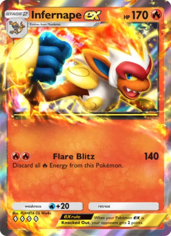 Infernape ex – Pokémon TCG