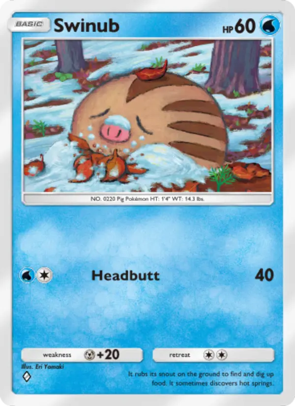 Swinub – Pokémon TCG