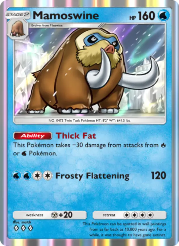 Mamoswine – Pokémon TCG