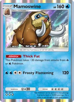 Mamoswine – Carta Pokémon TCG